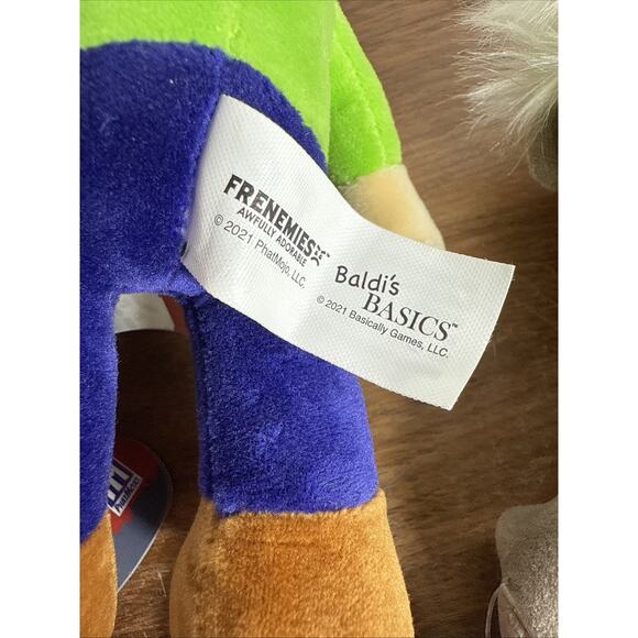 Frenemies Stuffed Plush 4 Figure Lot Granny Baldi NWT 9" Roblox Series 1 Gamers - Picture 8 of 9